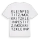 Kleinpestitz/Mockritz ordlek t-shirt