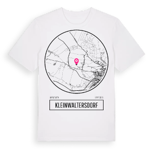 Kleinwaltersdorf t-shirt – ekologisk bomull t-shirt från Pinshirt