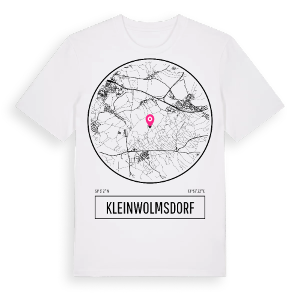 Kleinwolmsdorf t-shirt – ekologisk bomull t-shirt från Pinshirt
