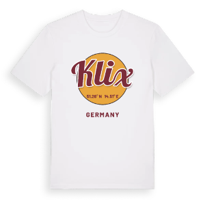 Klix cirkel t-shirt – ekologisk bomull t-shirt från Pinshirt