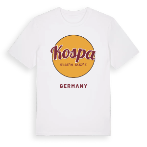Kospa cirkel t-shirt – ekologisk bomull t-shirt från Pinshirt