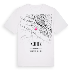Kötitz karta t-shirt – ekologisk bomull t-shirt från Pinshirt