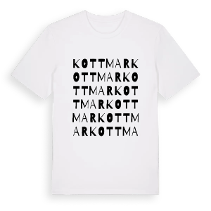 Kottmar ordlek t-shirt – ekologisk bomull t-shirt från Pinshirt