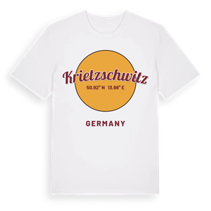 Krietzschwitz cirkel t-shirt – ekologisk bomull t-shirt från Pinshirt