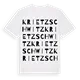 Krietzschwitz ordlek t-shirt