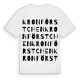 Kronförstchen ordlek t-shirt