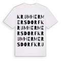 Krumhermersdorf ordlek t-shirt