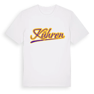 Kühren baseball t-shirt – ekologisk bomull t-shirt från Pinshirt