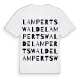 Lampertswalde ordlek t-shirt