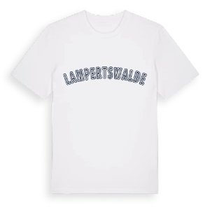 Lampertswalde college t-shirt – ekologisk bomull t-shirt från Pinshirt