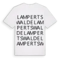 Lampertswalde ordlek t-shirt