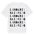 Landkreis Leipzig ordlek t-shirt