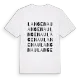 Langenau ordlek t-shirt