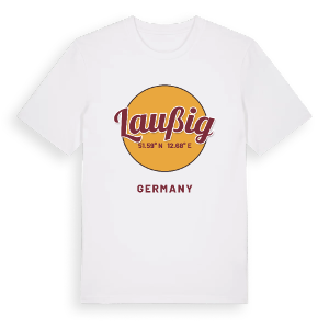 Laußig cirkel t-shirt – ekologisk bomull t-shirt från Pinshirt