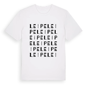 Leipe ordlek t-shirt – ekologisk bomull t-shirt från Pinshirt