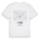 Leisnig karta t-shirt