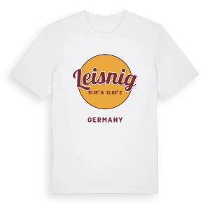 Leisnig cirkel t-shirt – ekologisk bomull t-shirt från Pinshirt