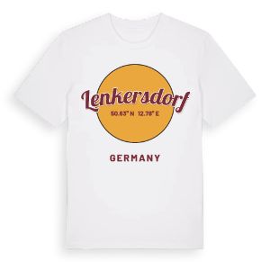 Lenkersdorf cirkel t-shirt – ekologisk bomull t-shirt från Pinshirt