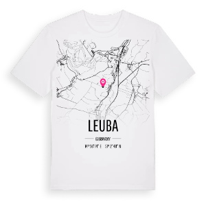 Leuba karta t-shirt – ekologisk bomull t-shirt från Pinshirt