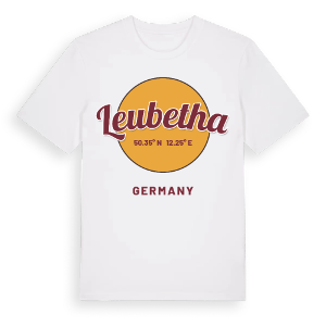 Leubetha cirkel t-shirt – ekologisk bomull t-shirt från Pinshirt