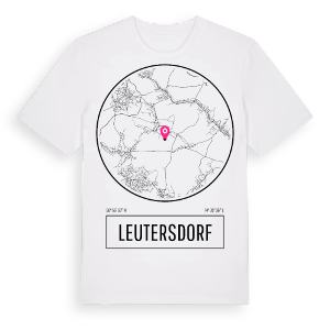 Leutersdorf t-shirt – ekologisk bomull t-shirt från Pinshirt