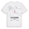 Leutersdorf karta t-shirt