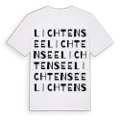 Lichtensee ordlek t-shirt