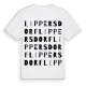 Lippersdorf ordlek t-shirt
