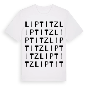 Liptitz ordlek t-shirt – ekologisk bomull t-shirt från Pinshirt