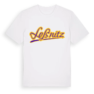 Loßnitz baseball t-shirt – ekologisk bomull t-shirt från Pinshirt