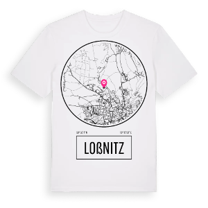 Loßnitz t-shirt – ekologisk bomull t-shirt från Pinshirt