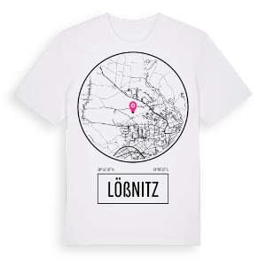 Lößnitz t-shirt – ekologisk bomull t-shirt från Pinshirt