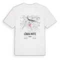 Löbau-Mitte karta t-shirt