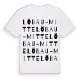 Löbau-Mitte ordlek t-shirt