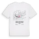 Löbau-Neustadt karta t-shirt