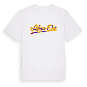 Löbau-Ost baseball t-shirt – ekologisk bomull t-shirt från Pinshirt