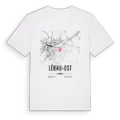 Löbau-Ost karta t-shirt