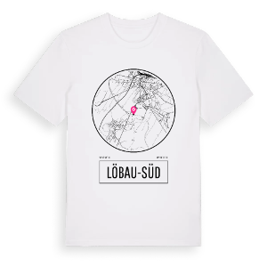 Löbau-Süd t-shirt – ekologisk bomull t-shirt från Pinshirt
