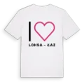 Jag älskar Lohsa - Łaz t-shirt stort tryck
