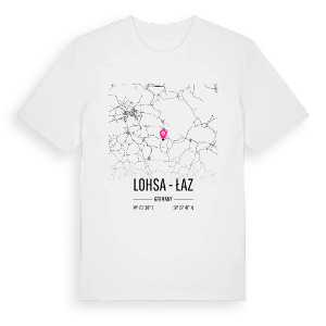 Lohsa - Łaz karta t-shirt – ekologisk bomull t-shirt från Pinshirt