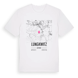 Lungkwitz karta t-shirt – ekologisk bomull t-shirt från Pinshirt