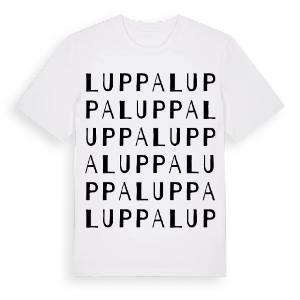 Luppa ordlek t-shirt – ekologisk bomull t-shirt från Pinshirt