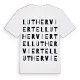 Lutherviertel ordlek t-shirt