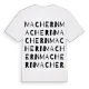 Machern ordlek t-shirt