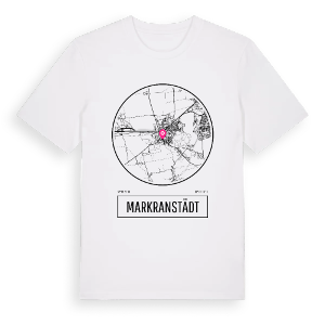 Markranstädt t-shirt – ekologisk bomull t-shirt från Pinshirt
