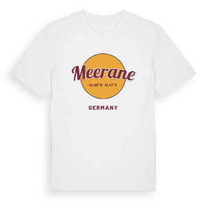 Meerane cirkel t-shirt – ekologisk bomull t-shirt från Pinshirt