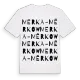 Merka - Měrkow ordlek t-shirt