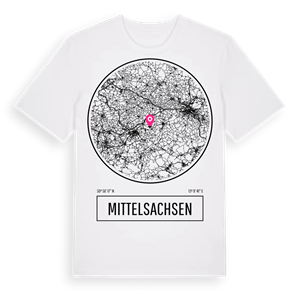 Mittelsachsen t-shirt – ekologisk bomull t-shirt från Pinshirt