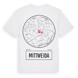 Mittweida t-shirt – ekologisk bomull t-shirt från Pinshirt