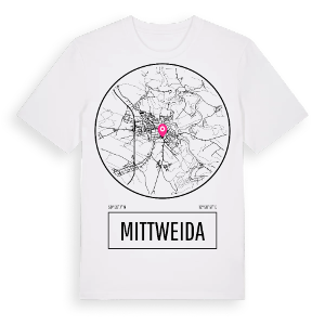 Mittweida t-shirt – ekologisk bomull t-shirt från Pinshirt